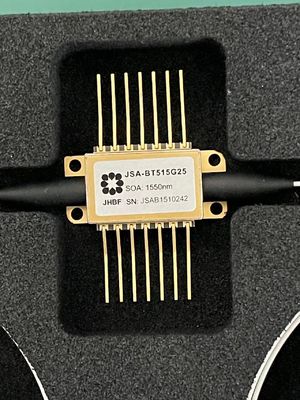 Janhoo 1310nm Butterfly SOA Amplificateur optique à semi-conducteurs pour la transmission de données rapide