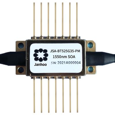 Janhoo 1550nm G=35dB Polarisation de maintien du papillon SOA Amplificateur optique à semi-conducteurs