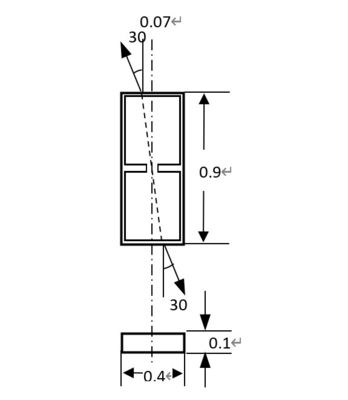 Janhoo 1550nm G=25dB SOA puce d'amplificateur optique à semi-conducteurs COC G 25dB 250mA